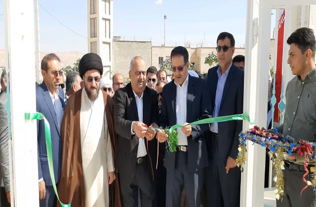 مسجد حضرت زینب (س) اداره زندان لارستان افتتاح شد