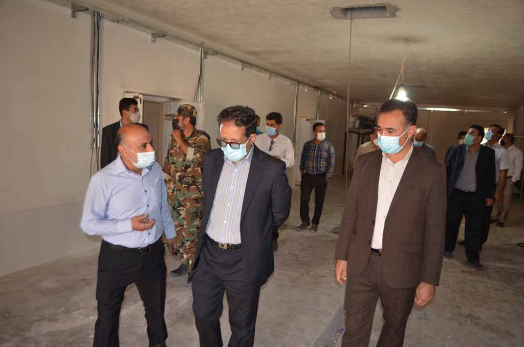 فرماندار ویژه لارستان از 2 واحد تولیدی در دست احداث حوزه جهاد کشاورزی لارستان بازدید کرد