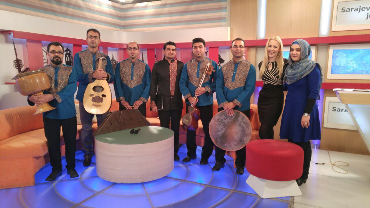 گروه موسیقی ایراهستان در تلویزیون ساریوو به اجرای برنامه پرداخت
