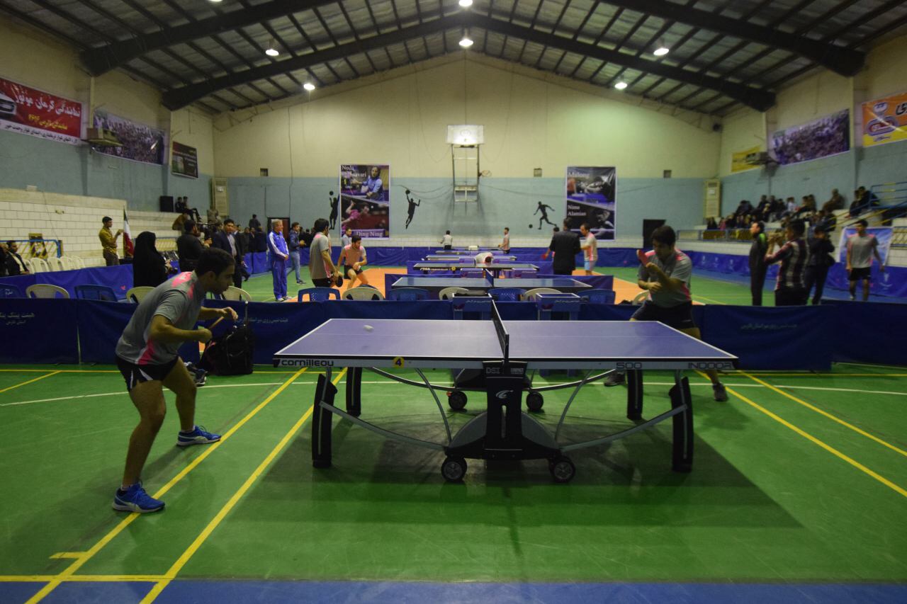گزارش تصویری افتتاحیه اردوی تیم ملی تنیس روی میز بزرگسالان ایران در لارستان