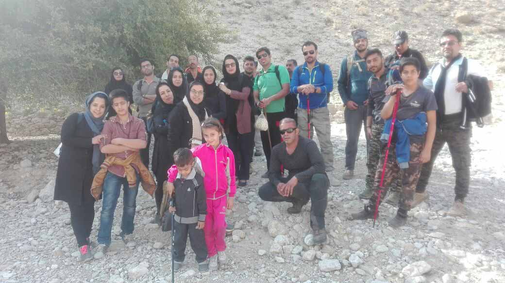 تصاویری از پیمایش تنگ حُر گروه کوهنوردی شهید شاکری
