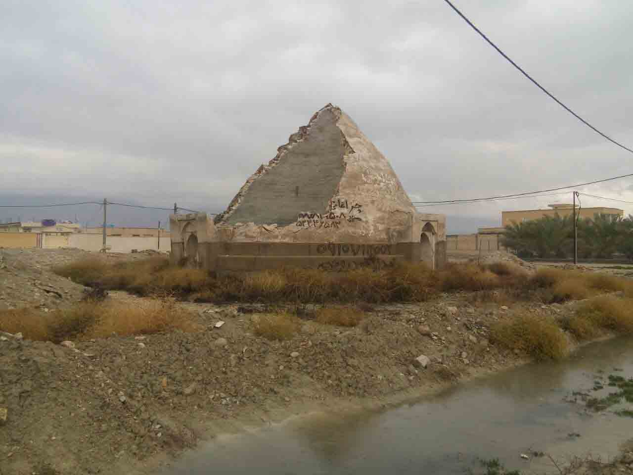 برکه تاریخی شیخ عماد در روستای دشتی لارستان فرو ریخت